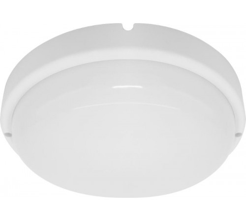 Светильник светодиодный пылевлагозащищенный для ЖКХ AL3005 12W 900Lm 6500K в пластиковом корпусе, IP65, белый, 167*50мм  29609  FERON