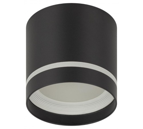 Светильник встраиваемый точечный под лампу GX53 OL9 GX53 BK/WH алюминий, цвет черный+белый (40/800)  Б0048542  ЭРА