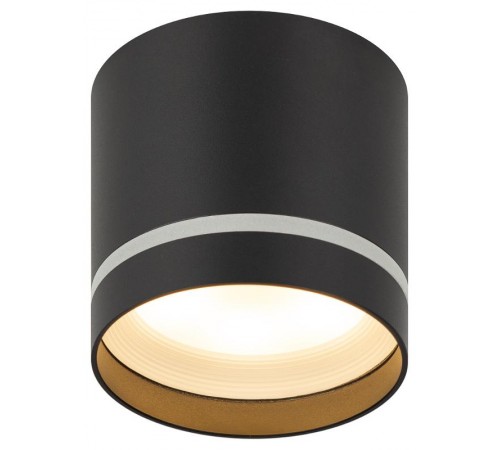 Светильник встраиваемый точечный под лампу GX53 OL9 GX53 BK/WH алюминий, цвет черный+белый (40/800)  Б0048542  ЭРА