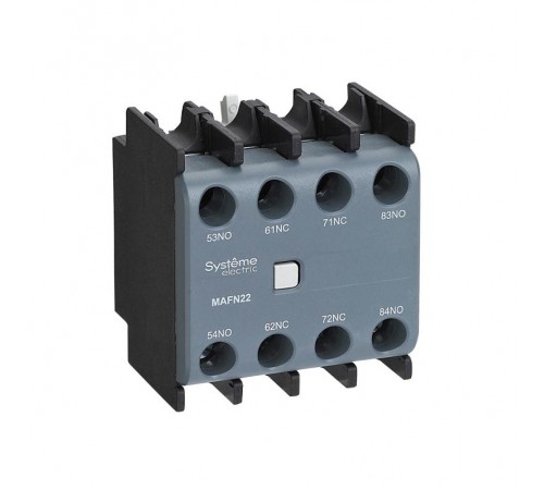 ДОП. КОНТ. БЛОК MC1G/E 4НЗ ФРОНТАЛЬНЫЙ МОНТАЖ  MAFN04  SE
