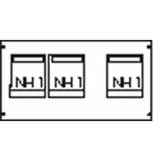 Пластрон для 3 NH1 3ряда/3 рейки  AG90  ABB