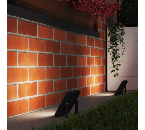 Прожектор светодиодный Elementary 30W 2695lm 4000К 200-240V IP65 черный LED 1/10  613100230  Gauss