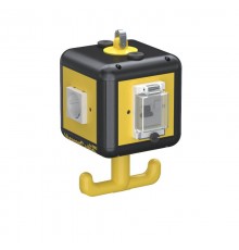 Блок питания подвесной VH-4 укомплектованный розетками, 140x140x247 мм, черно-желтый  6109780  OBO Bettermann