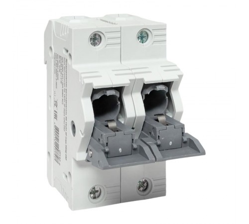 Предохранитель-разъединитель DF 14х51 2Р (тип ПВЦ)   df142-e  EKF