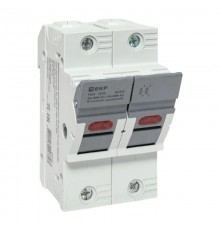 Предохранитель-разъединитель DF 14х51 2Р (тип ПВЦ)   df142-e  EKF