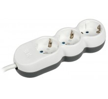 Удлинитель У03 3 места 2P+PE/1,5м 3х1,5мм2 16А/250В UNO  WYP53-16-03-D15-Z  IEK