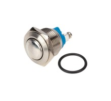 Кнопка антивандальная 16 Б/Фикс (2c винт) (ON)-OFF сфера  36-3230  REXANT