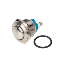 Кнопка антивандальная 16 Б/Фикс (2c винт) (ON)-OFF сфера  36-3230  REXANT