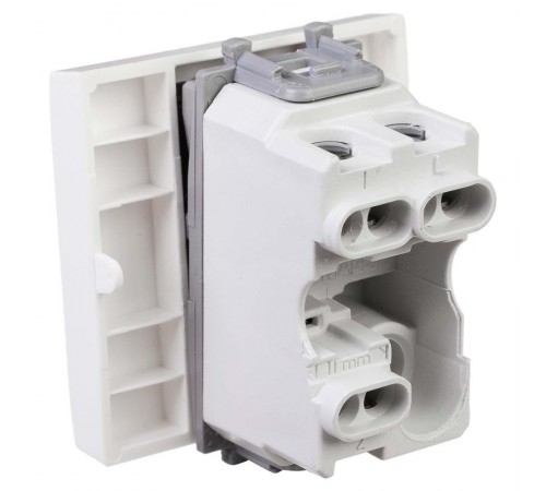 Переключатель "Белое облако" "Avanti", 16А, 2 мод  4400112  DKC