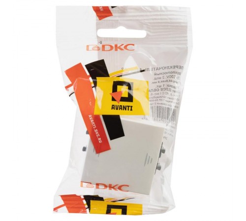 Переключатель "Белое облако" "Avanti", 16А, 2 мод  4400112  DKC