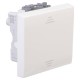 Переключатель "Белое облако" "Avanti", 16А, 2 мод  4400112  DKC