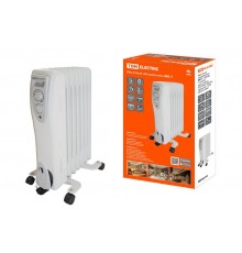 Масляный обогреватель МО-7, 1500 Вт, 7 секций, регул. мощн. (550/950/1500 Вт), термостат, TDM