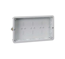 Simon Connect Монтажная коробка на 4 S-модуля Сима Классик, скрытый монтаж глубина 33мм  SM450  Simon