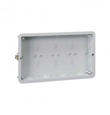 Simon Connect Монтажная коробка на 4 S-модуля Сима Классик, скрытый монтаж глубина 33мм  SM450  Simon