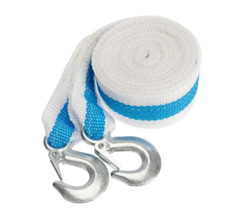 Трос буксировочный 7 т, 5 м, с двумя крюками, в чехле  80-0229  Rexant