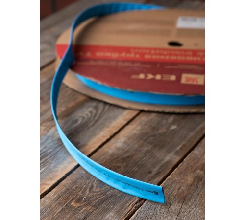 Термоусаживаемая трубка ТУТ нг 12/6 синяя EKF PROxima  tut-12-g  EKF