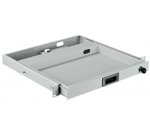 ITK by ZPAS Полка выдвижная клавиатурная 19" 1U 400мм сер.  ZP-SS35-K-1U-45  ITK