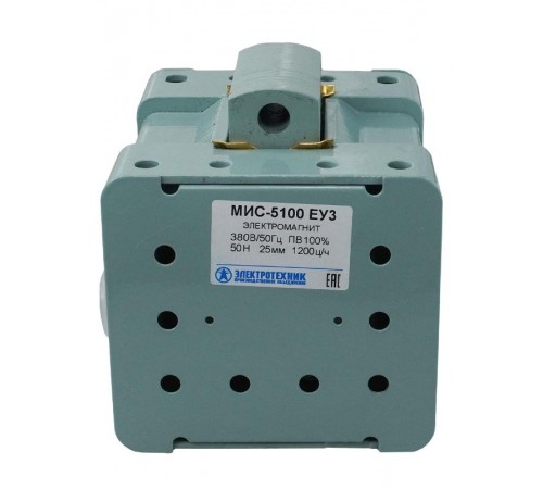 Электромагниты МИС-5100 ЕУ3, 380В, тянущее исполнение, ПВ 100%, IP20, с жесткими выводами, электромагнит (ЭТ)  ET514728  Электротехник