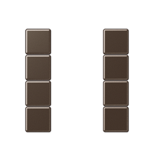 комплект накладок 4гр мокко  A504TSAMO  Jung