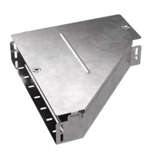 Переходник левый с крышкой Стандарт 400х150х80   PR16.0680  Промрукав