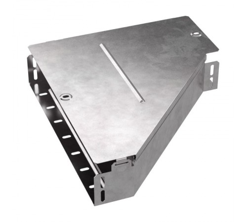 Переходник левый с крышкой Стандарт 400х150х80   PR16.0680  Промрукав