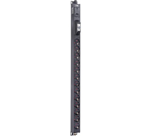 BASE PDU PV0111 19U 1ф 16А 13SCHUKO 2,6м SCHUKO  BS-PV12-13D-11  ITK
