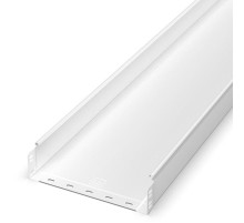 Лоток неперфорированный Стандарт 300х80х3000 (0,8 мм) RAL 9003 (6 м/уп)  PR16.10309  Промрукав