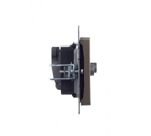 BRITE Розетка двойная TV+SAT РТВ/РСп12-БрШ шампань   BR-AF20-O-K37  IEK