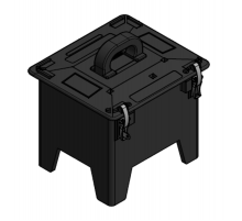 Корпус из твердой резины 250х210мм I 6583-Bals I Bals