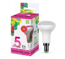 Лампа светодиодная LED-R50-standard 5Вт 230В Е14 6500К 450Лм  4690612026701  ASD