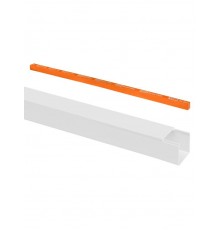 Кабель-канал 40х40 (2 шт по 2 м) белый (розн.упак.)  SQ0402-3809  TDM