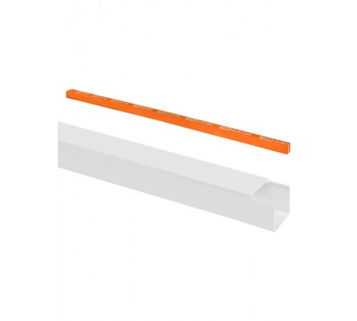 Кабель-канал 40х40 (2 шт по 2 м) белый (розн.упак.)  SQ0402-3809  TDM