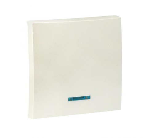 Валенсия лицевая панель выключателя 1-кл. с индикатором 10А жемчуг EKF PROxima   ESV10-L-121-50   EKF