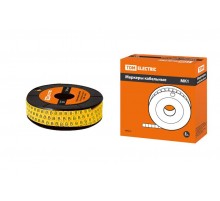 Маркер МК1 - 2,5мм символ "В" 1000шт/ролл  SQ0511-0027  TDM