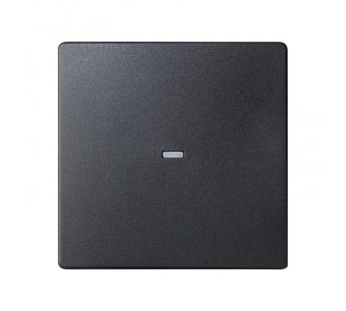 Simon 82 Клавиша для выключателя одноклавишного с подсветкой, S82, S82N, S82 Detail, графит  8200011-038  Simon