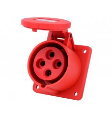 Розетка для скрытой проводки 3Р+РЕ 16А 380В IP44 РЩ-103  26262DEK  DEKraft