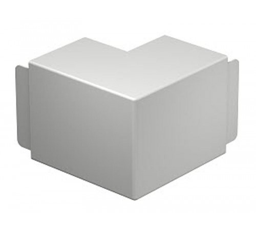Крышка внешнего угла кабельного канала WDK 100x130 мм (ПВХ,светло-серый) (WDK HA100130LGR)  6182747  OBO Bettermann