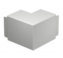 Крышка внешнего угла кабельного канала WDK 100x130 мм (ПВХ,светло-серый) (WDK HA100130LGR)  6182747  OBO Bettermann
