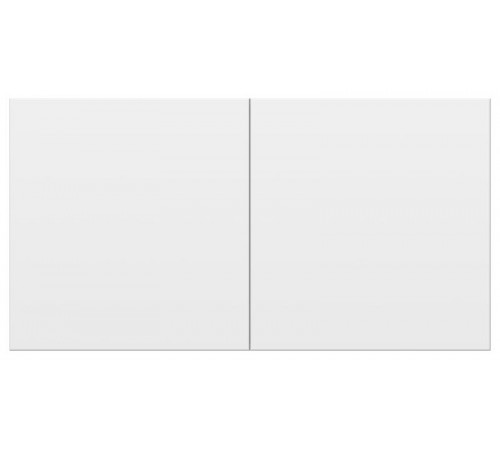 AtlasDesign Белый Розетка 2-ая с заземлением, со шторками с крышкой, 16А, (в сборе с рамкой)  ATN000128  SE