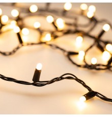 Светодиодная гирлянда ARD-STRING-CLASSIC-10000-BLACK-100LED-MILK-STD Warm (230V, 7W) (Ardecoled, IP65)  028209  Arlight