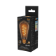 Лампа светодиодная Black LED Filament ST64 Flexible E27 6W Golden 360lm 2400К  157802006  Gauss