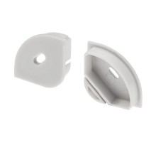 Заглушка ARH-KANT-30R с отверстием  016134  Arlight