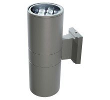Светильник светодиодный архитектурный PWL-300110/30D 2x12w 6500K GR IP65 230V/50Hz  .5015128B  JAZZWAY