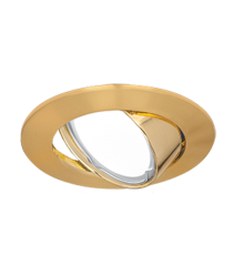 Светильник точечный встраиваемый под лампу Metal CA007 Круг. Золото, Gu5.3  CA007  Gauss