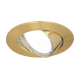 Светильник точечный встраиваемый под лампу Metal CA007 Круг. Золото, Gu5.3  CA007  Gauss