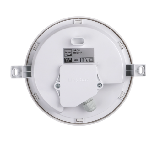 Светильник светодиодный пылевлагозащищенный для ЖКХ ДПБ PBH - PC3-RA 8W 4000K WHITE IP65 круг  5009271  Jazzway