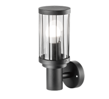 Светильник садово-парковый Vega на стену вверх 10.5*24*14.2cm, 170-240V / 50Hz, 1xE27, Max.60W, IP54  GD021  Gauss