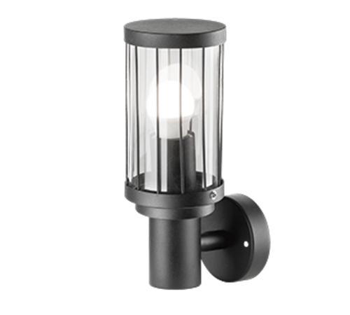 Светильник садово-парковый Vega на стену вверх 10.5*24*14.2cm, 170-240V / 50Hz, 1xE27, Max.60W, IP54  GD021  Gauss