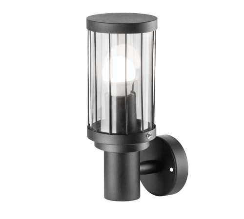 Светильник садово-парковый Vega на стену вверх 10.5*24*14.2cm, 170-240V / 50Hz, 1xE27, Max.60W, IP54  GD021  Gauss