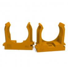 Крепеж-клипса для труб для монтажного пистолета оранжевая д32 (25шт/500шт уп/кор)  PR13.0154  Промрукав